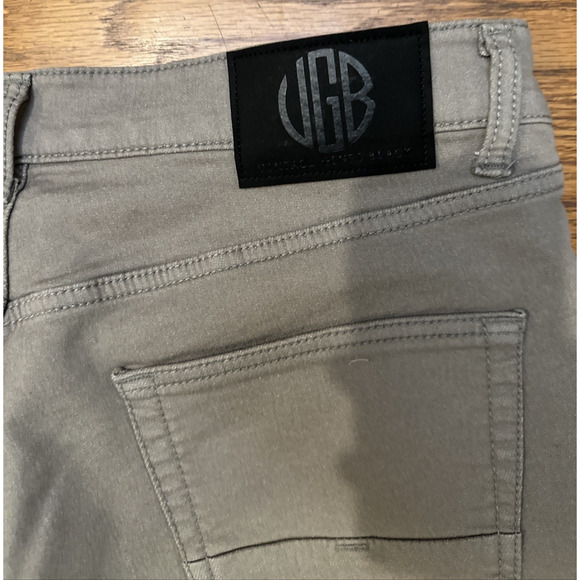 Vintage Genes Black Jeans Gray Mens 32x30 Relaxed Fit - Picture 7 of 8